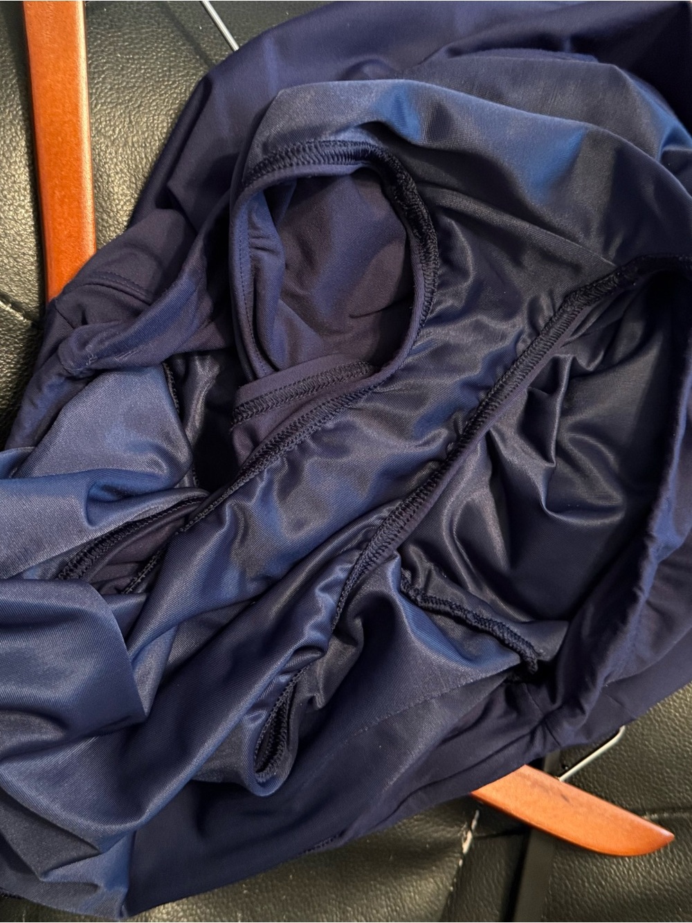 Land’s End Navy Blue Swim Skirt Plus Size 20W Swim Bottoms - Picture 3 of 5